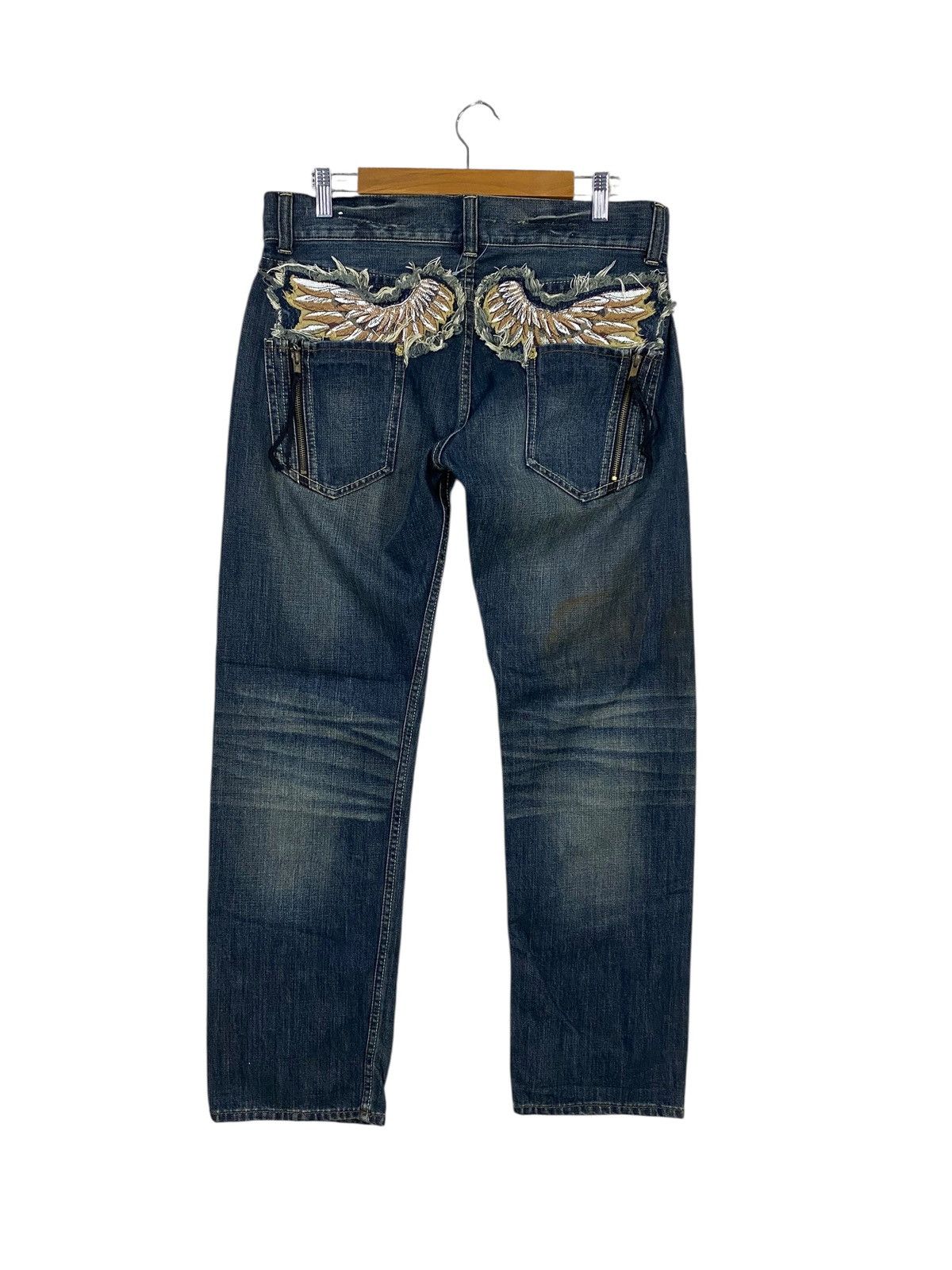 Seditionaries Oririn jeans japanase brand emboidery denim Size US 34 / EU 50 - 1 Thumbnail
