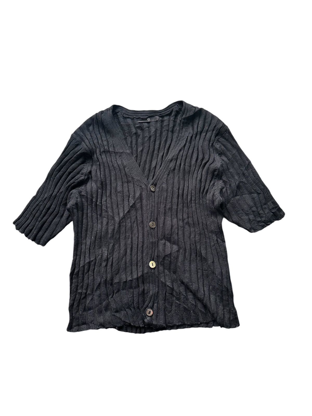 Japanese Brand × Y's × Yohji Yamamoto Y's Yohji Yamamoto Knit Blouses Size XS / US 0-2 / IT 36-38 - 2 Thumbnail