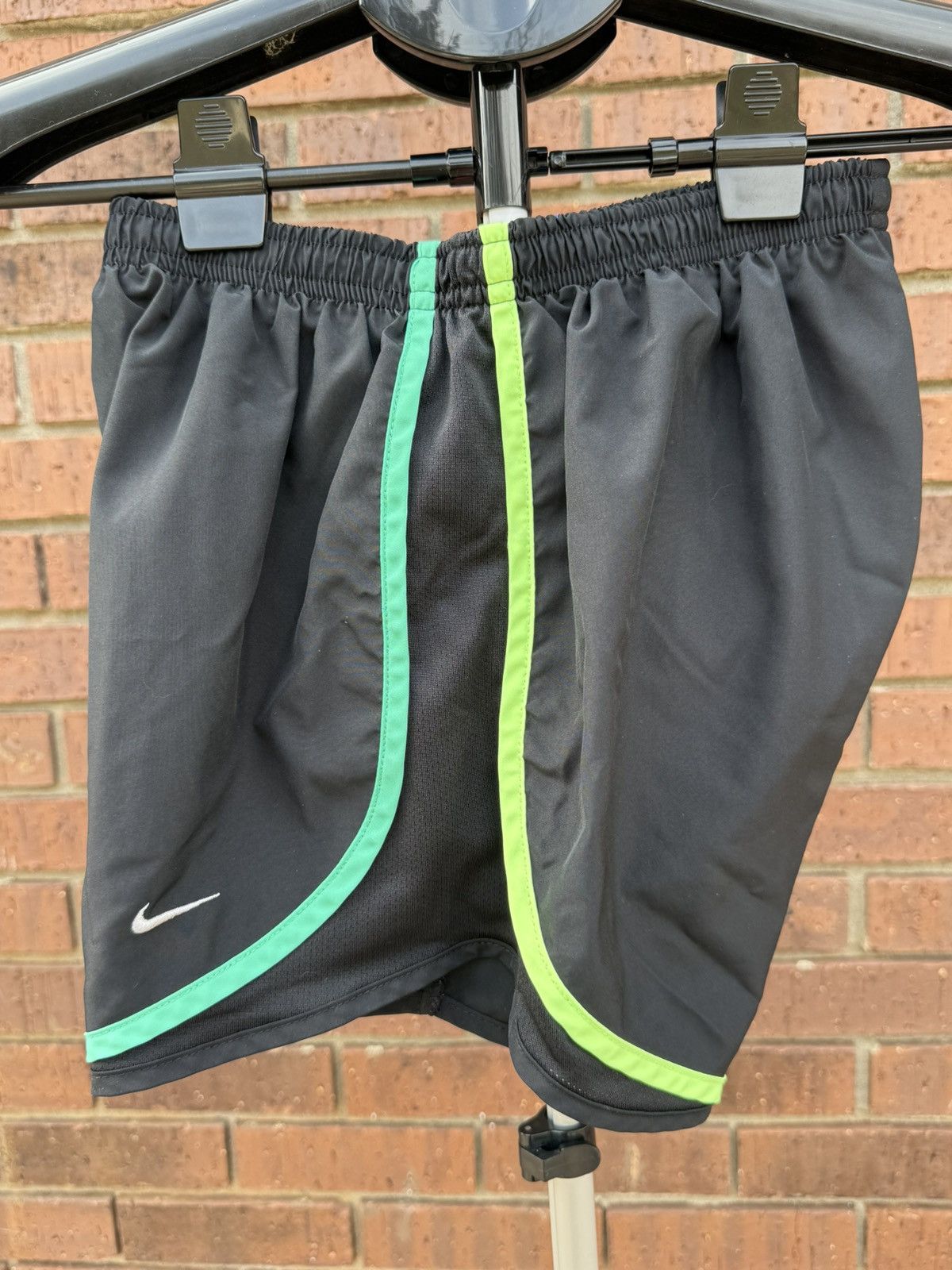Nike Nike Dri-Fit Tempo 10K Running Shorts Black Multi Color Size 24" / US 00 / IT 34 - 10 Thumbnail