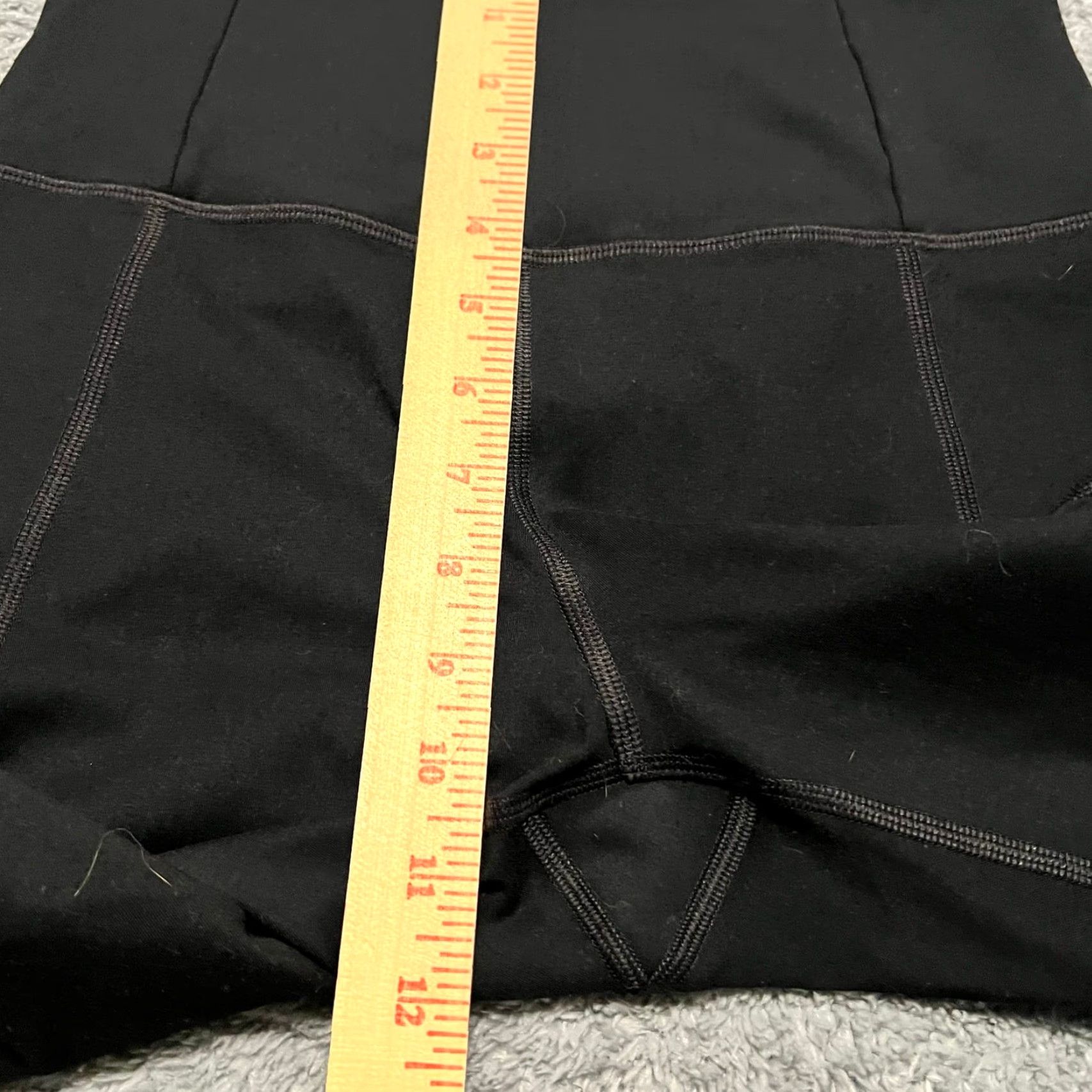 Girlfriend Collective Girlfriend Collective Leggings Pants Womens Small Black High Rise Ankle Womens S Black Leggings Size 28" / US 6 / IT 42 - 5 Thumbnail