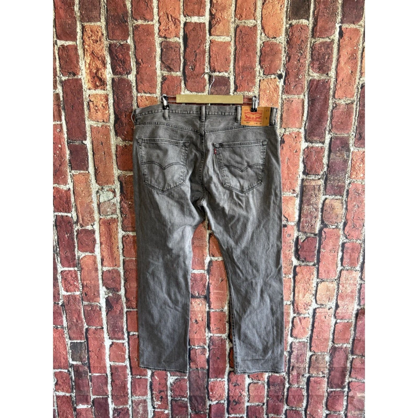 Levi's Levi's 501 Jeans Mens Black Size 40 Regular Inseam 32 Straight Leg Pants Size US 40 / EU 56 - 2 Thumbnail
