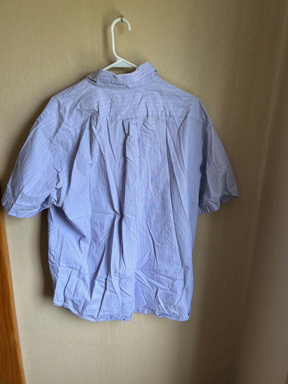 Roundtree & Yorke Roundtree & Yorke Purple Button Up - Short Sleeve - L Size US L / EU 52-54 / 3 - 3 Thumbnail