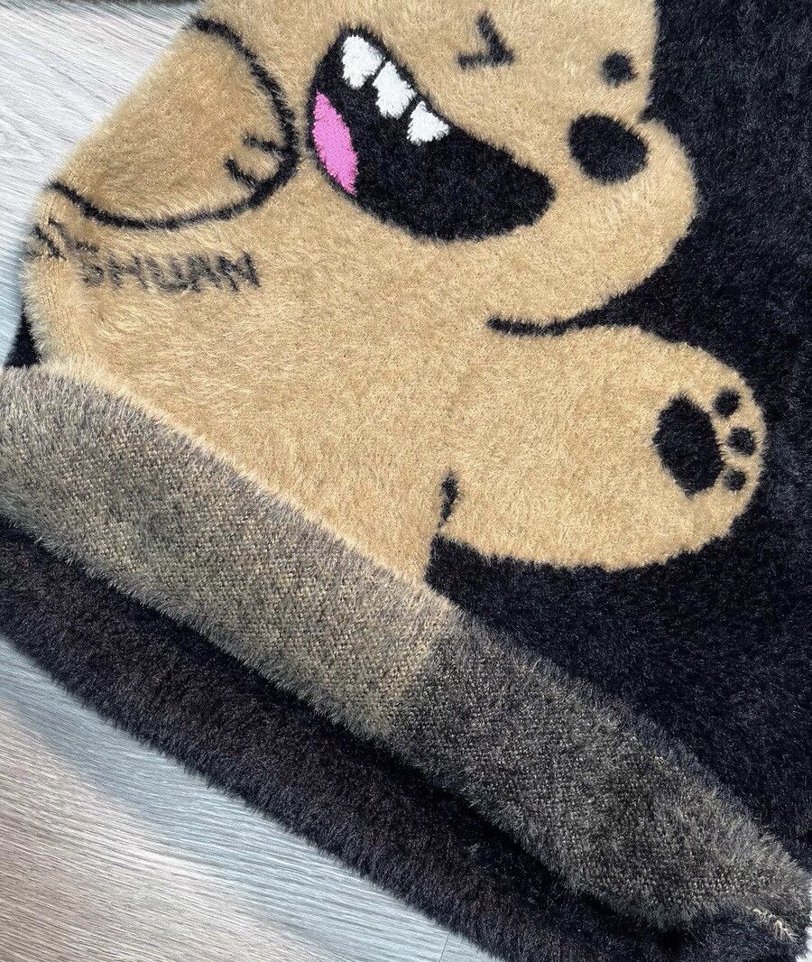 Japanese Brand × Vintage Retro fashion cartoon bear fluffy knitwear sweater Size US XXL / EU 58 / 5 - 4 Thumbnail