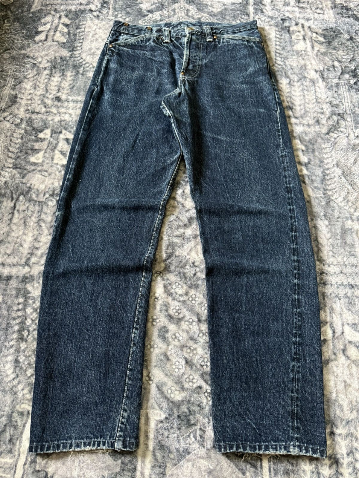 Indigo × Tender Co. Tender Co. Type 130 Pocket Mouth lining Selvage Jeans Size US 30 / EU 46 - 3 Thumbnail