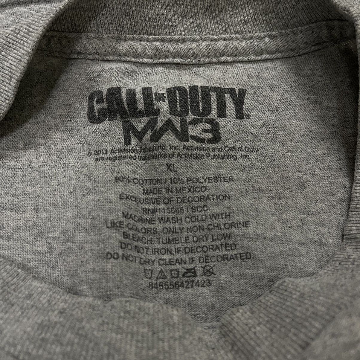 Cartoon Network Call Of duty MW3 2011 Tshirt Size US XL / EU 56 / 4 - 3 Thumbnail