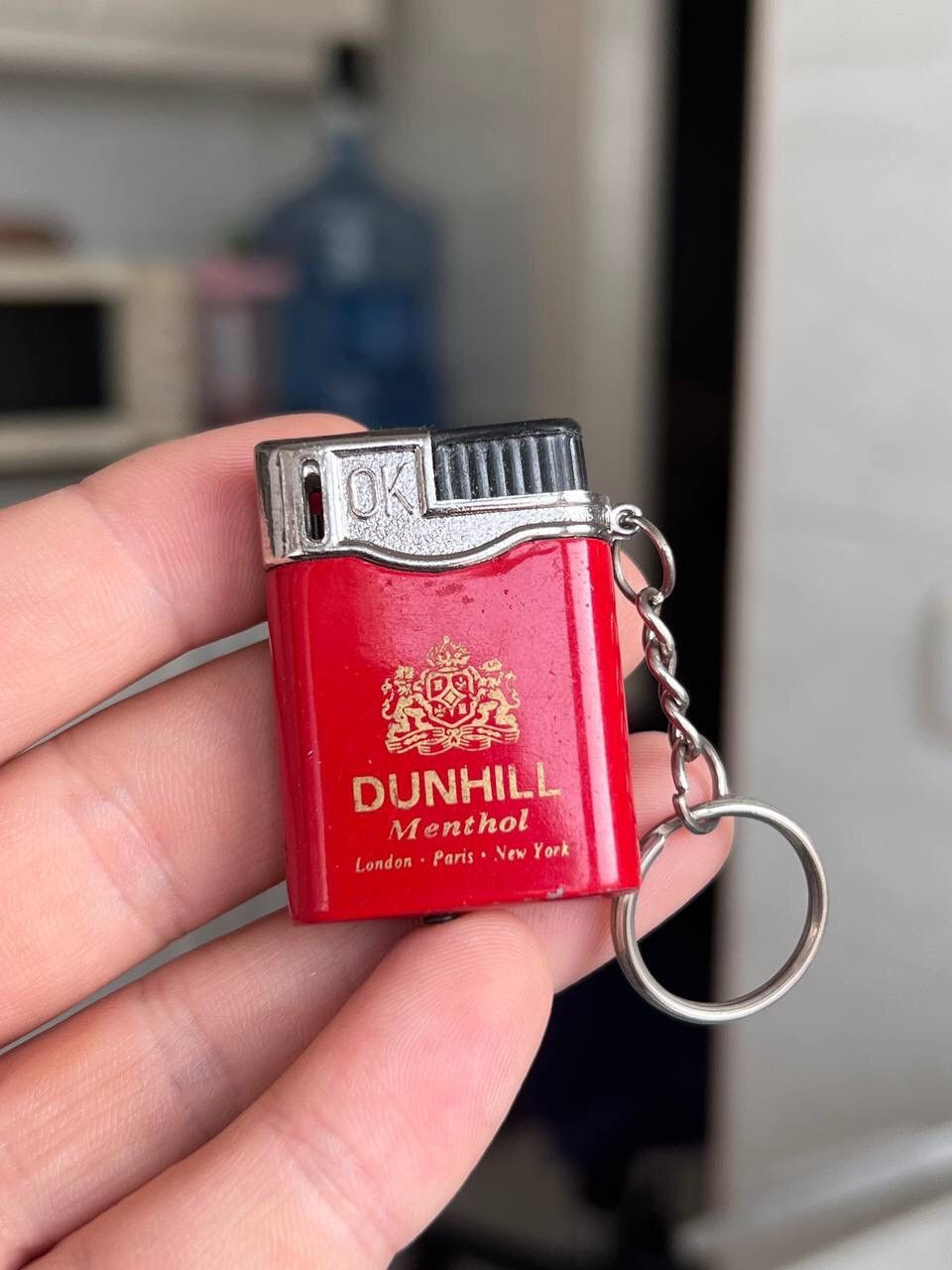 Japanese Brand × Vintage Y2K DUNHILL CIGARETTES 90s GEOMETRIC PUNK ROCK LIGHTER Size ONE SIZE - 1 Thumbnail
