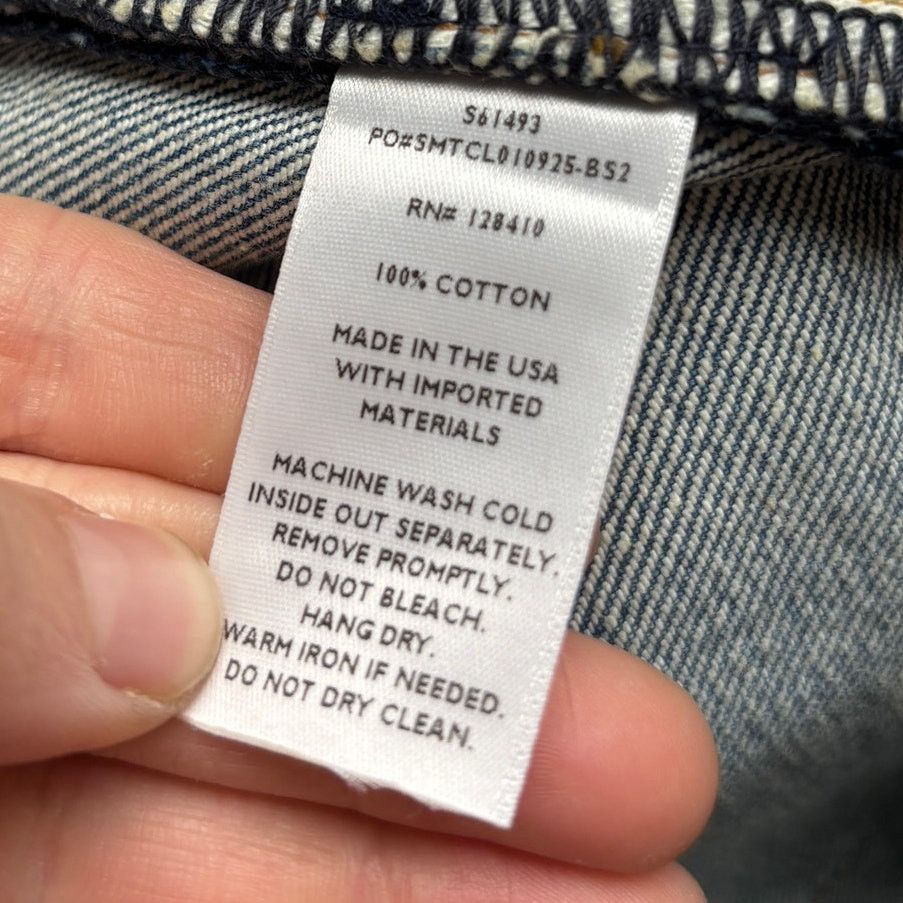 Sid Mashburn $185 Sid Mashburn Light Wash Denim 30x32 Slim Straight Jeans Size US 30 / EU 46 - 5 Thumbnail