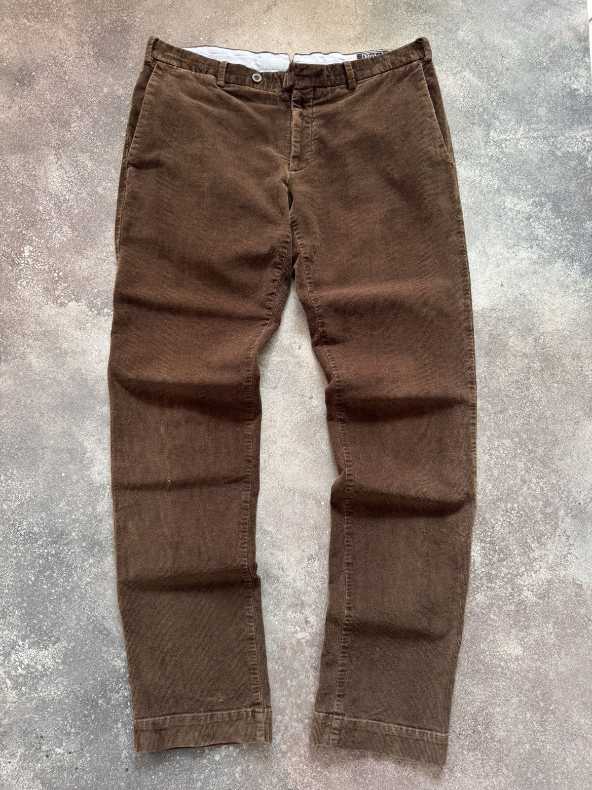 Polo Ralph Lauren Polo Ralph Lauren Vintage Brown Corduroy Pants Size US 36 / EU 52 - 2 Thumbnail