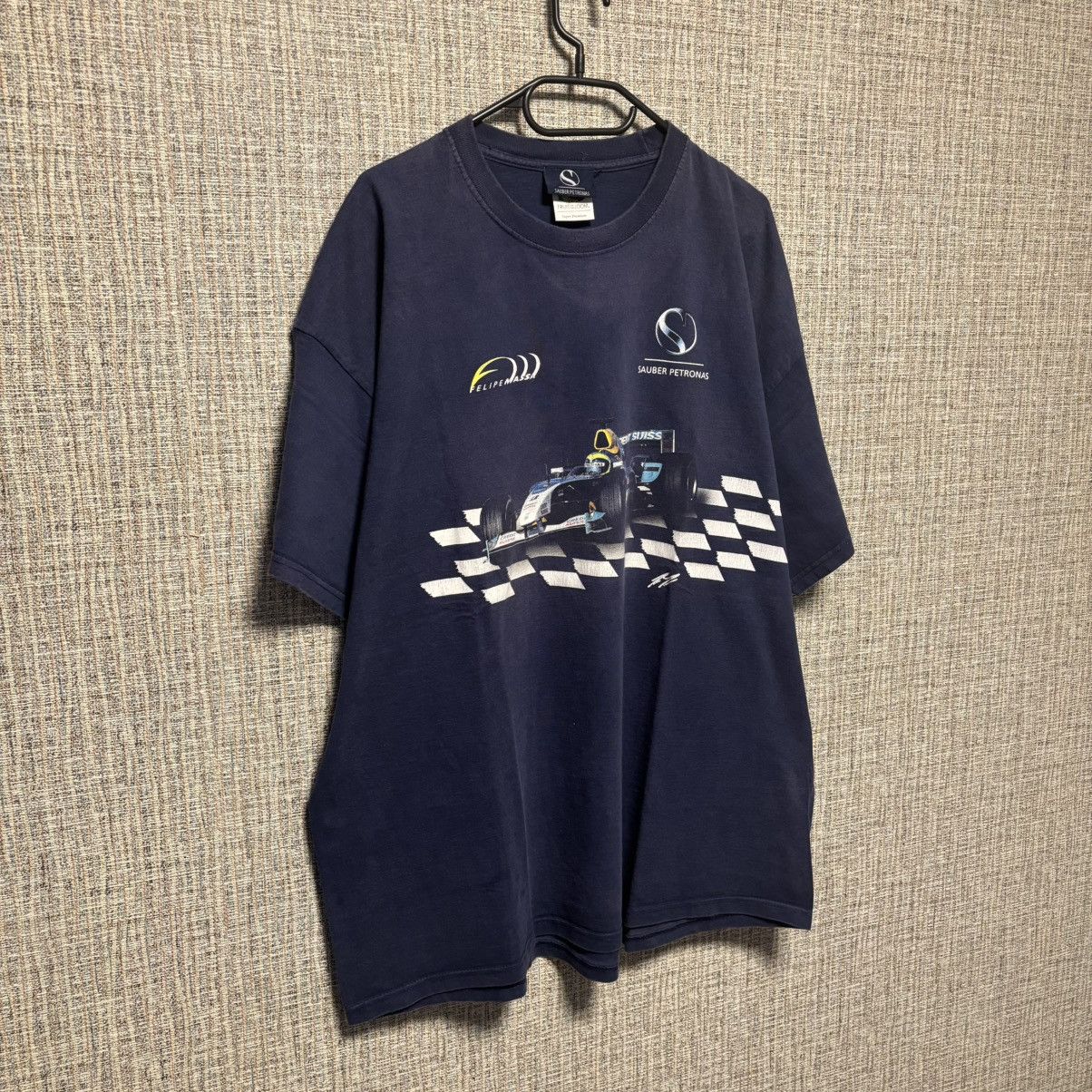 Formula 1 Vintage 2000s Sauber Petronas Massa F1 T-Shirt Size US XXL / EU 58 / 5 - 2 Thumbnail