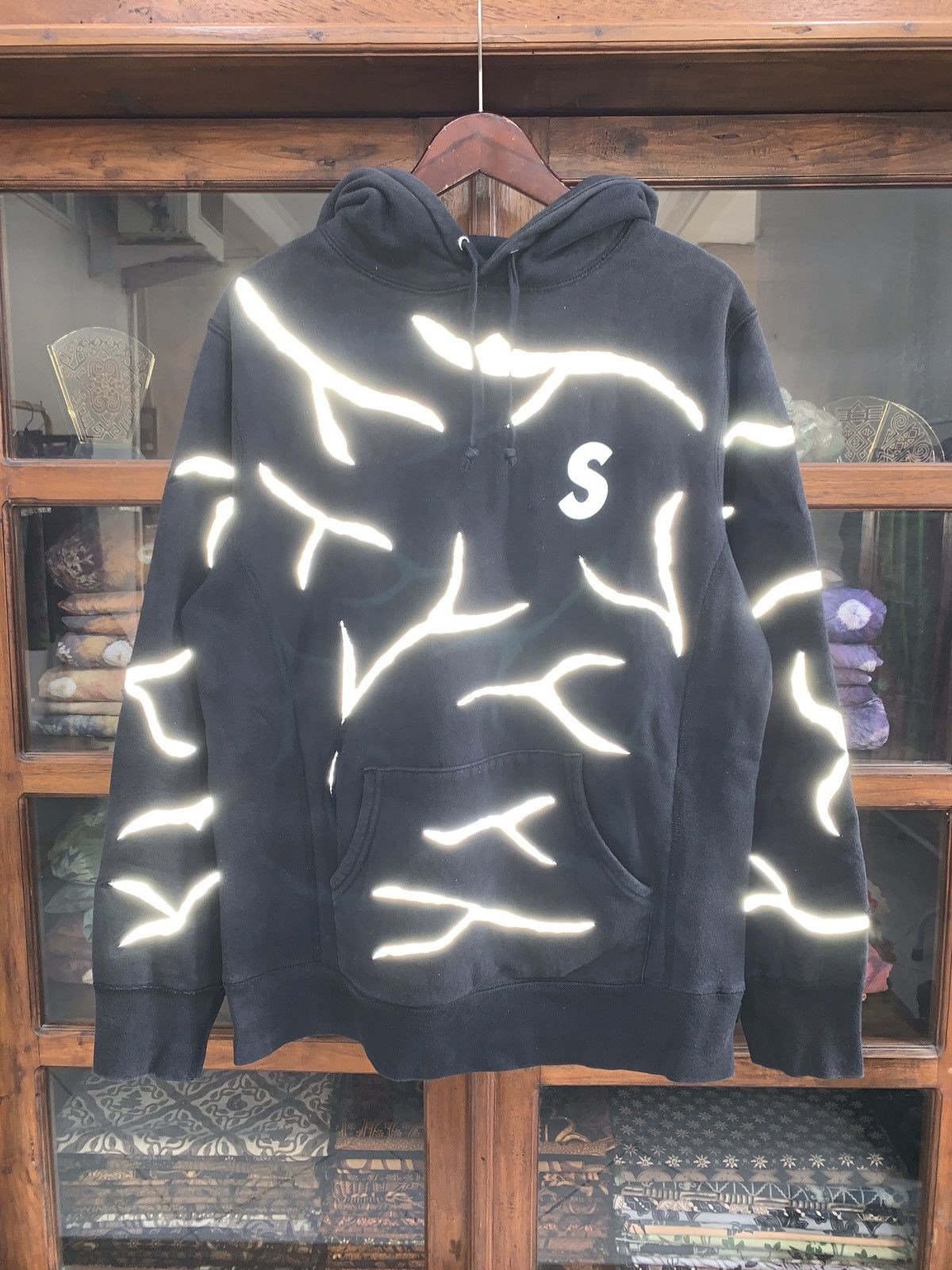 Supreme 🔥SOLD🔥Supreme Logo S Reflective Custom Size US M / EU 48-50 / 2 - 2 Thumbnail