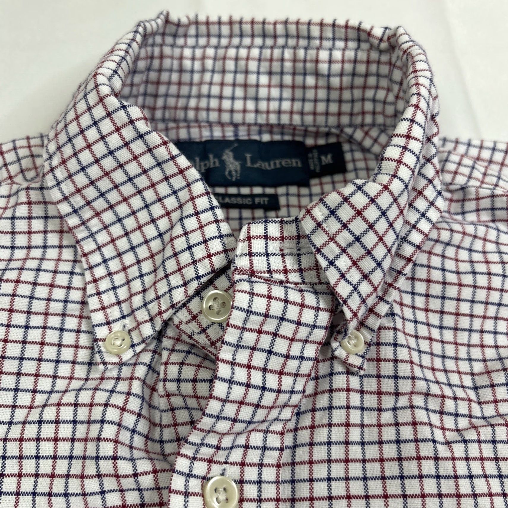 Ralph Lauren Ralph Lauren Button-Up Men’s Medium Blue Checked Long Sleeve Shirt Size US M / EU 48-50 / 2 - 5 Thumbnail