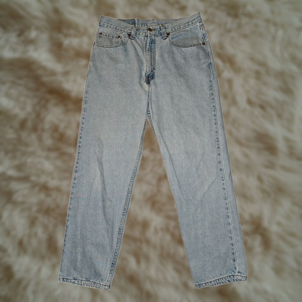 Levi's VINTAGE Levi'S Jeans Mens 34 Blue 34x30 Men Relaxed Fit Straight Y2K Size US 34 / EU 50 - 1 Thumbnail