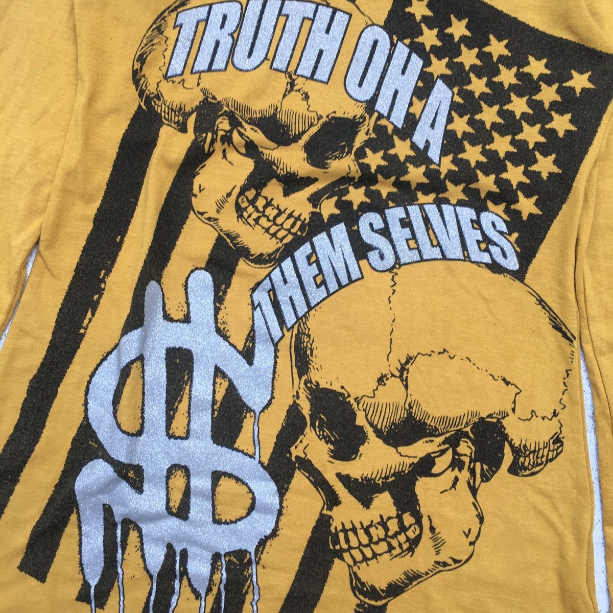 14th Addiction × Affliction × If Six Was Nine Knick Knack Skull Grunge LGB ifsixwasnine Long Sleeve Size M / US 6-8 / IT 42-44 - 3 Thumbnail