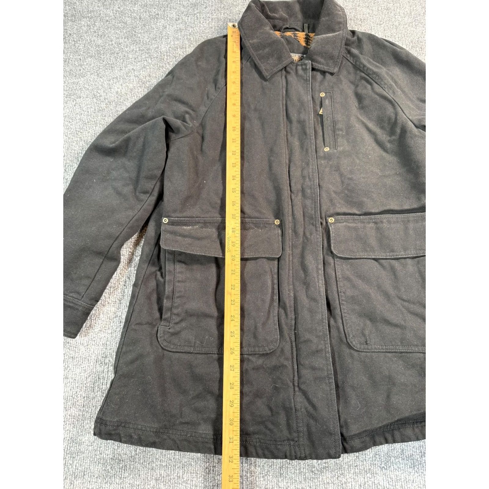 Pendleton Pendleton Woolen Mills Coat Mens Medium Black Sherpa Lined Parka Southwestern Fall Size US M / EU 48-50 / 2 - 6 Thumbnail
