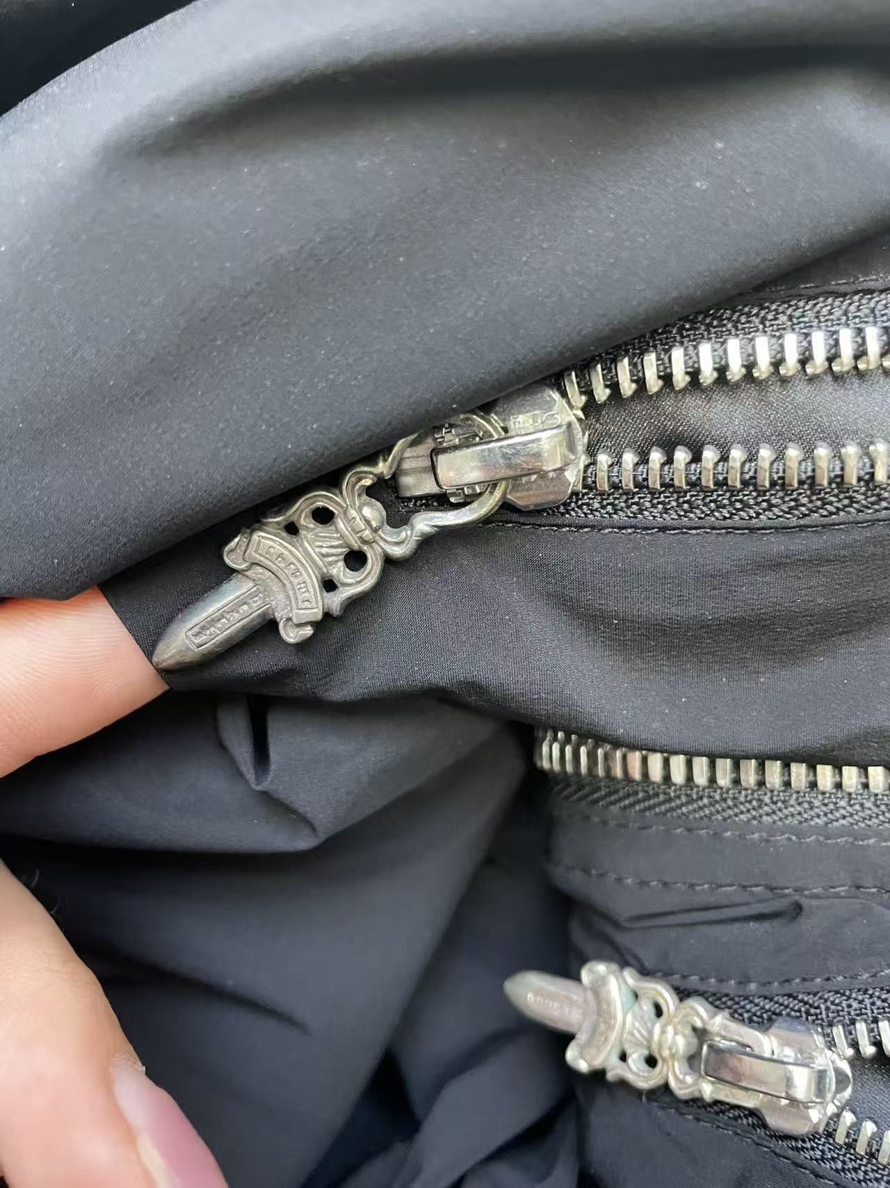 Chrome Hearts Chrome Hearts Zip Up Hooded Long Padded Coat Size US S / EU 44-46 / 1 - 11 Thumbnail