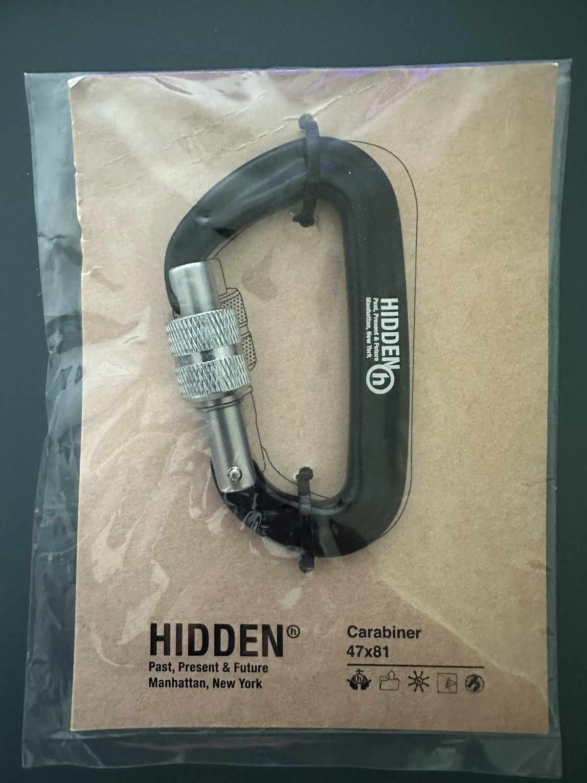 HIDDEN Hidden NY Carabiner Size ONE SIZE - 4 Thumbnail