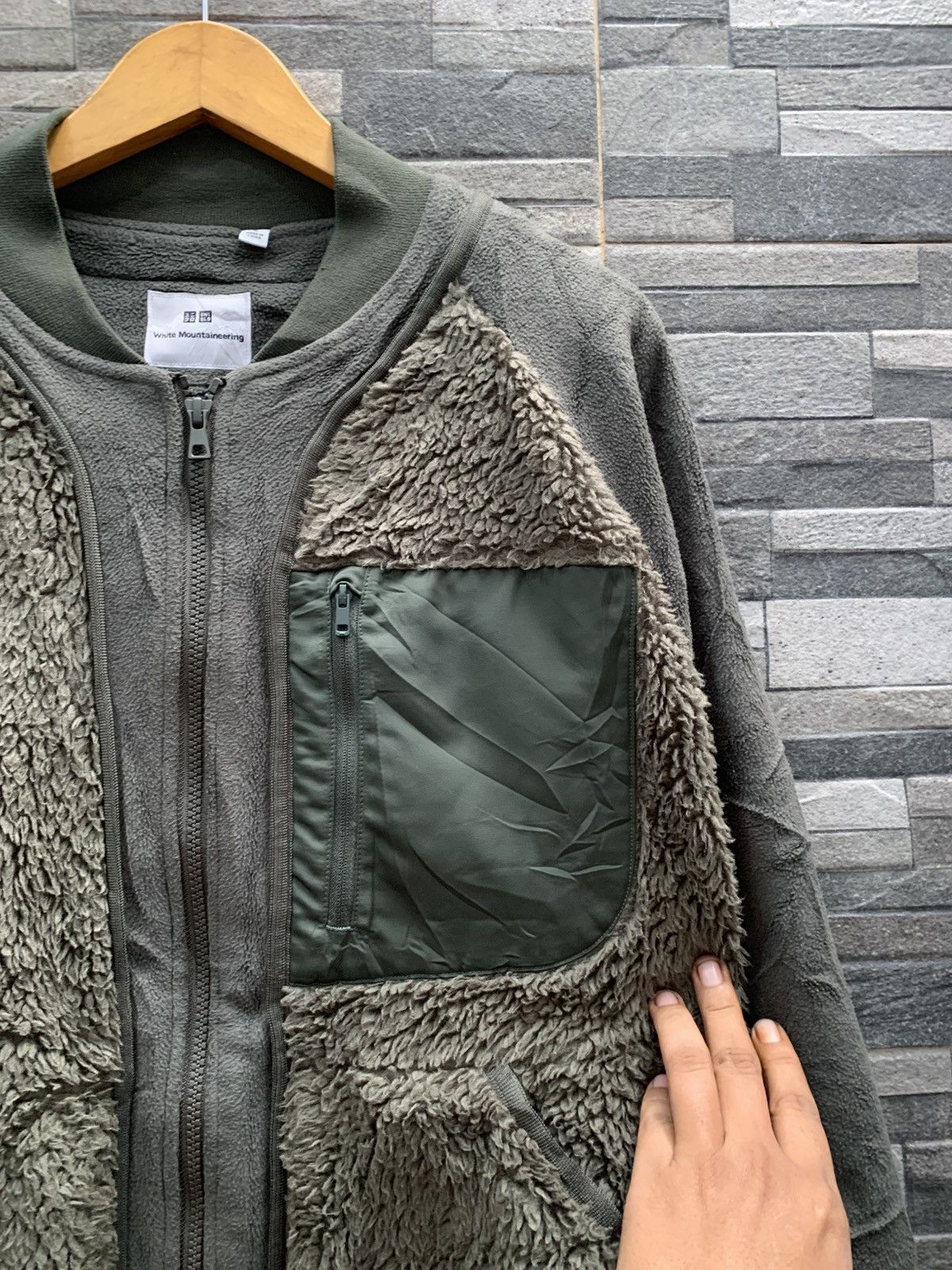 Uniqlo × White Mountaineering Uniqlo x White Mountaineering Fleece Jacket Size US L / EU 52-54 / 3 - 5 Thumbnail
