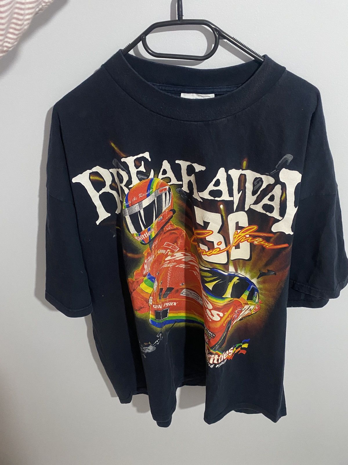 Logo Athletic × NASCAR × Vintage Vintage 1998 Skittles Racing NASCAR Ernie Irvan t-shirt Size US XXL / EU 58 / 5 - 1 Thumbnail