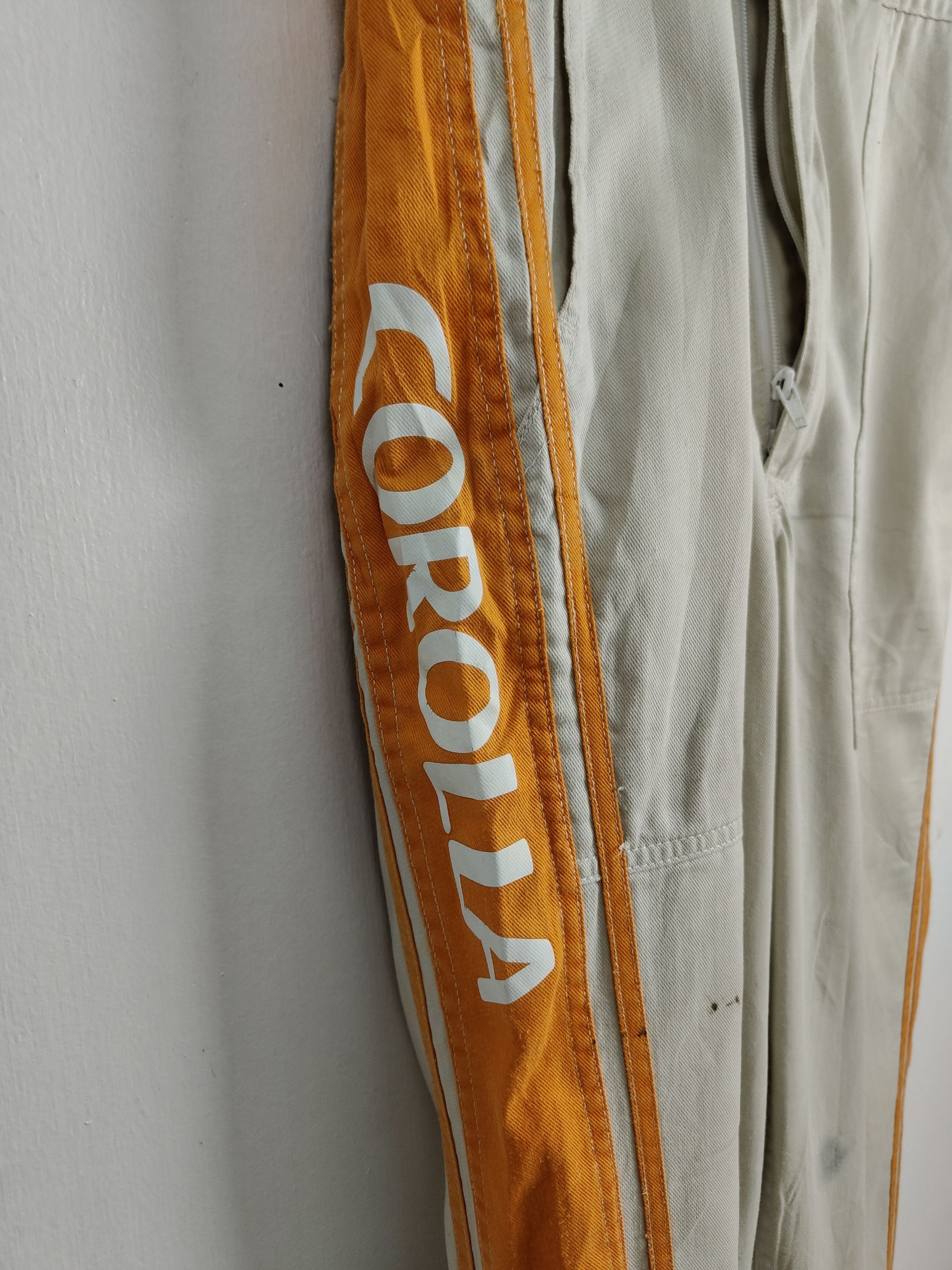 Vintage Vintage Toyota Corolla Team Work Wear Coverall Size US 32 / EU 48 - 12 Thumbnail