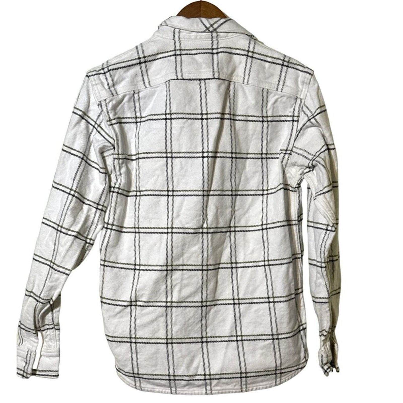 Everlane Everlane Men’s Heavyweight New Overshirt White Plaid Small Size US S / EU 44-46 / 1 - 6 Thumbnail