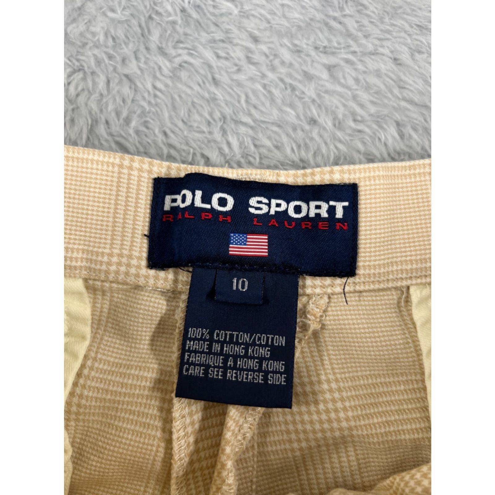 Vintage VINTAGE Polo Sport Ralph Lauren Shorts Women 10 Beige Bermuda Casual Activewear Summer 90s Womens Size 32" / US 10 / IT 46 - 7 Thumbnail