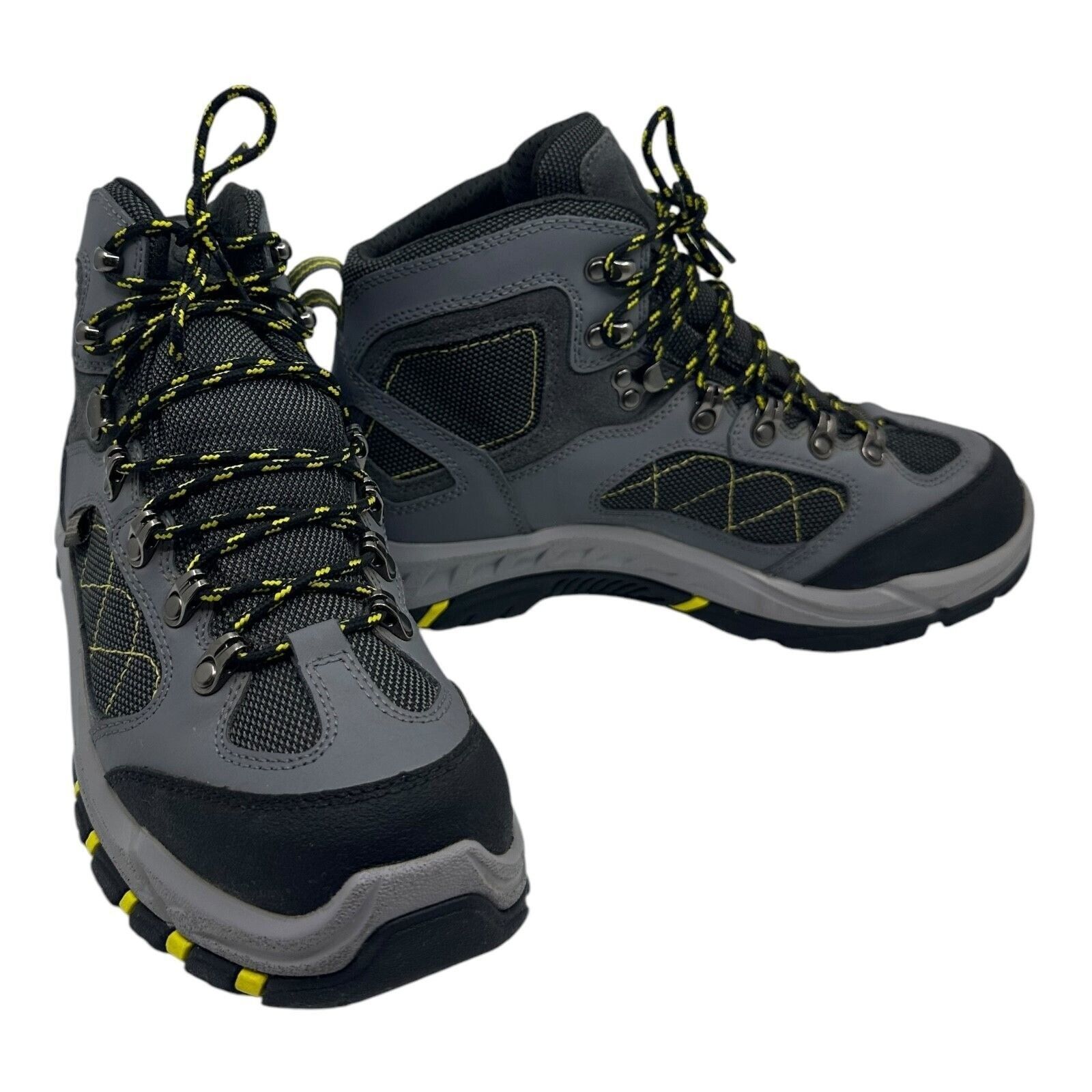 Danner Danner Mens Trailtrek 4.5" Hiking Boots Gray & Yellow M.8ee Size US 8 / EU 41 - 1 Thumbnail