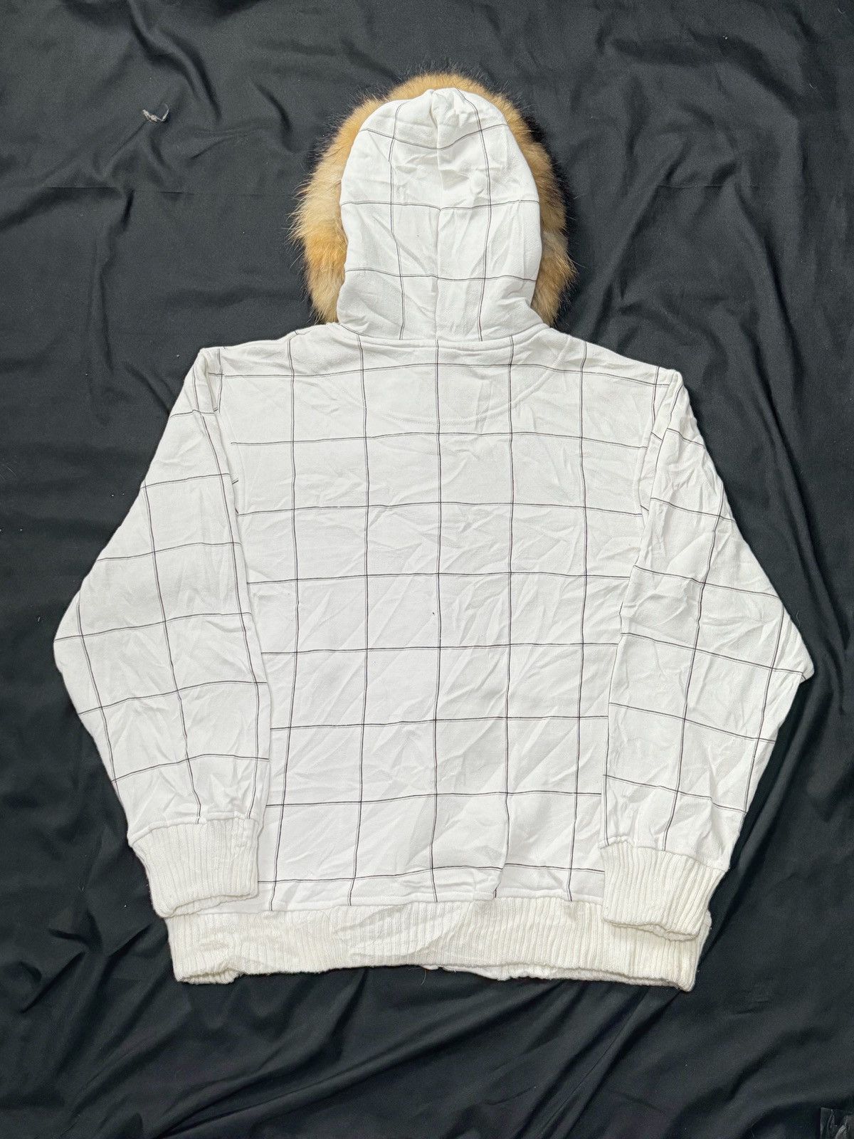 If Six Was Nine × Japanese Brand × Le Grande Bleu (L.G.B.) Faux fur hoodie bullet noise lgb lgb style Size US M / EU 48-50 / 2 - 2 Thumbnail
