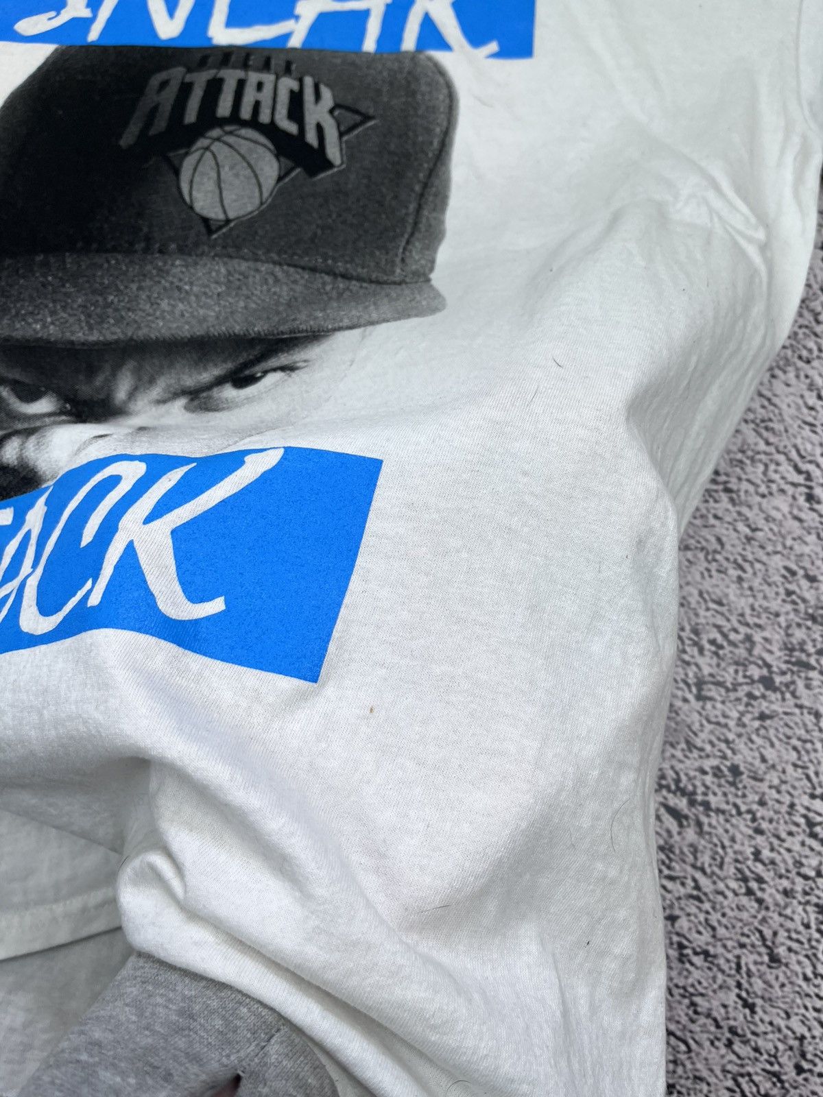 Vintage VINTAGE ICE CUBE SNEAK ATTACK RAP TEE STREETWEAR WHITE XL Size US XL / EU 56 / 4 - 7 Thumbnail