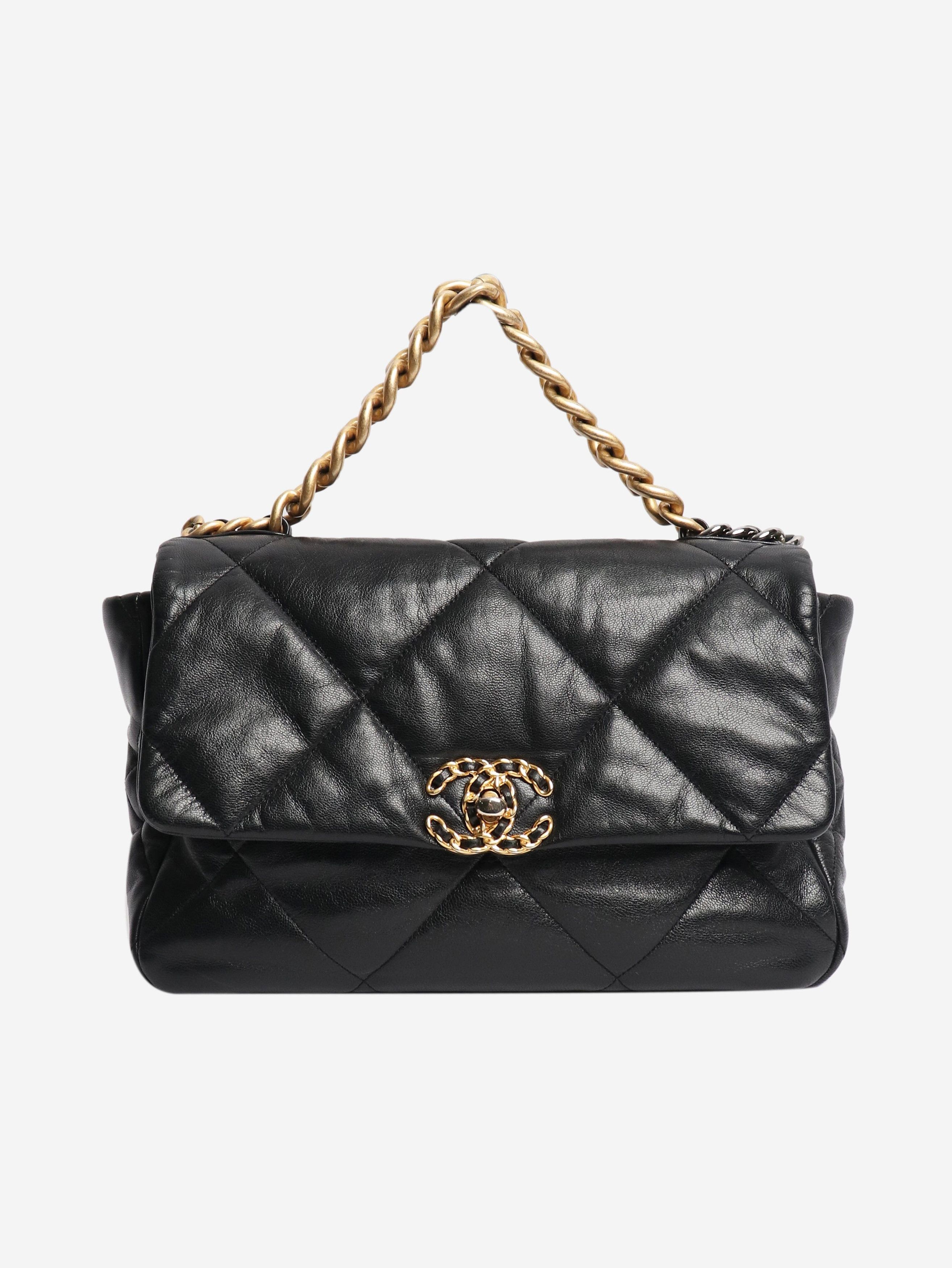 Other Black 2019 leather 19 leather flap shoulder bag Size ONE SIZE - 1 Thumbnail