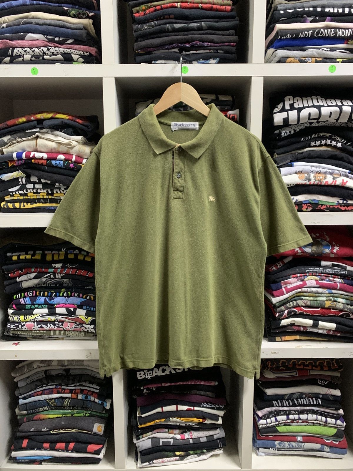 Burberry × Vintage Vintage Burberrys London Polo Size US M / EU 48-50 / 2 - 1 Thumbnail