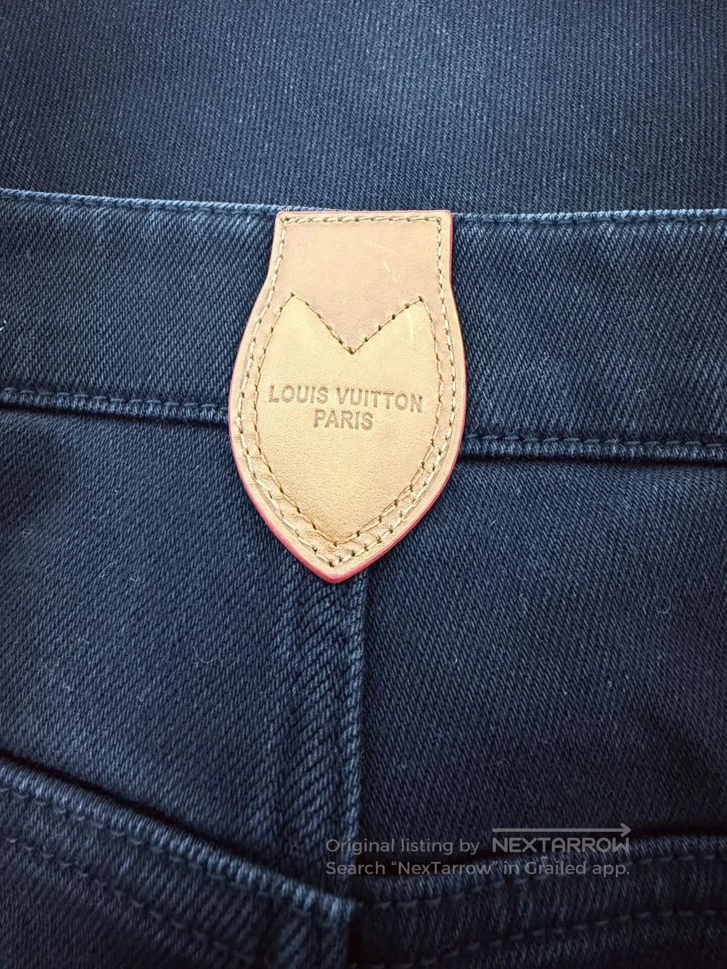 Louis Vuitton Lv Black Jeans. Size 41" - 5 Thumbnail