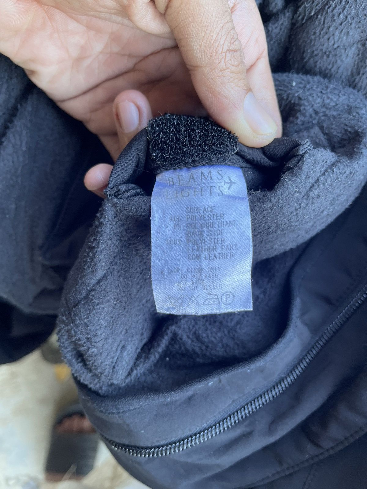 Beams Japan Beams Lights Hooded Toggle Jacket – Black (L) Size US L / EU 52-54 / 3 - 20 Thumbnail