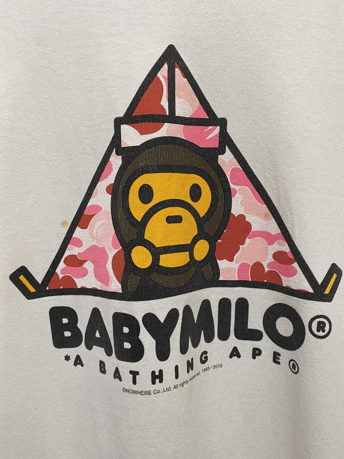 Bape Baby Milo Camping Crewneck Tee Size US M / EU 48-50 / 2 - 3 Thumbnail