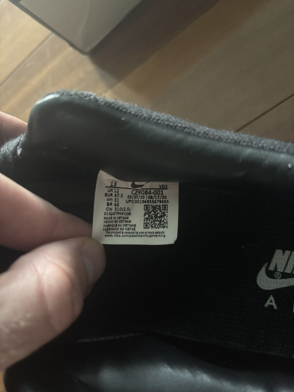 Nike × Stussy Stussy Nike AF1 Triple Black Size US 13 / EU 46 - 8 Thumbnail