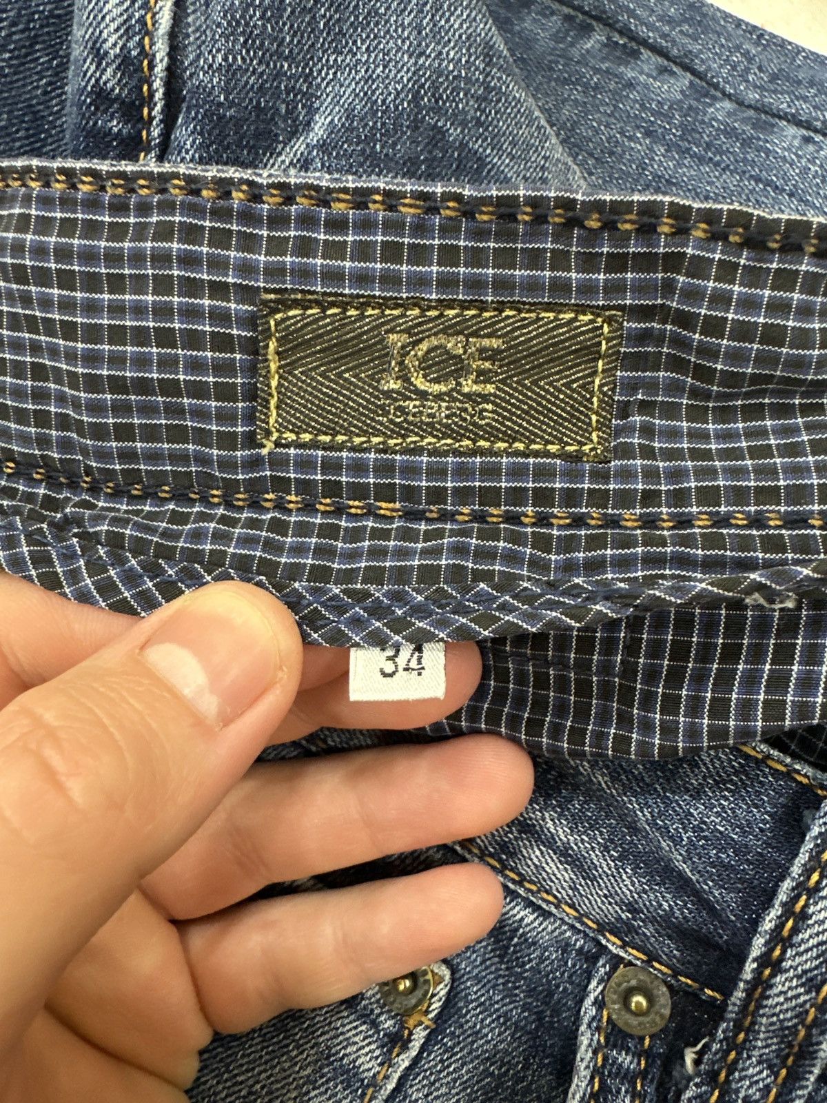 Iceberg × Japanese Brand Vintage Japanese Style Iceberg Jeans Size 34 Pants Y2K Size US 34 / EU 50 - 11 Thumbnail