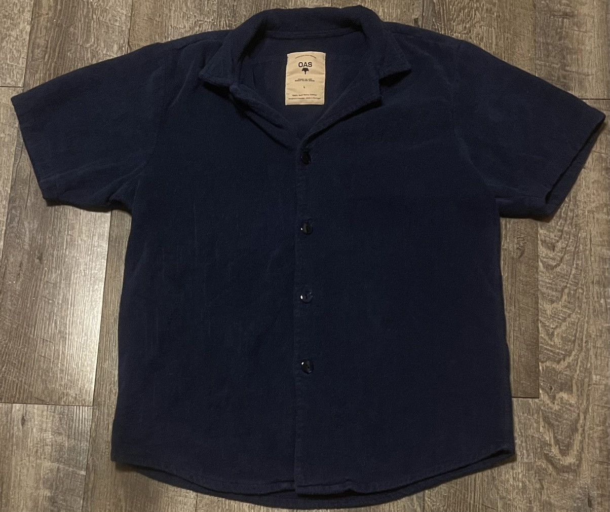OAS OAS French Terry Textured Shirt size Large Size US L / EU 52-54 / 3 - 1 Thumbnail