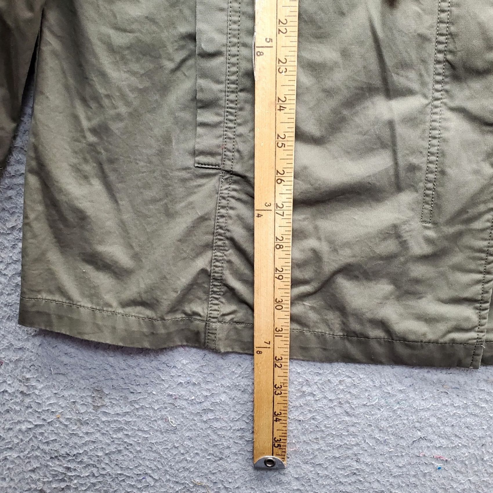Tommy Hilfiger Tommy Hilfiger Jacket Womens XXL Green Hooded Full Zip Snap Pockets Casual Outdoor Size XXL / US 16-18 / IT 52-54 - 4 Thumbnail