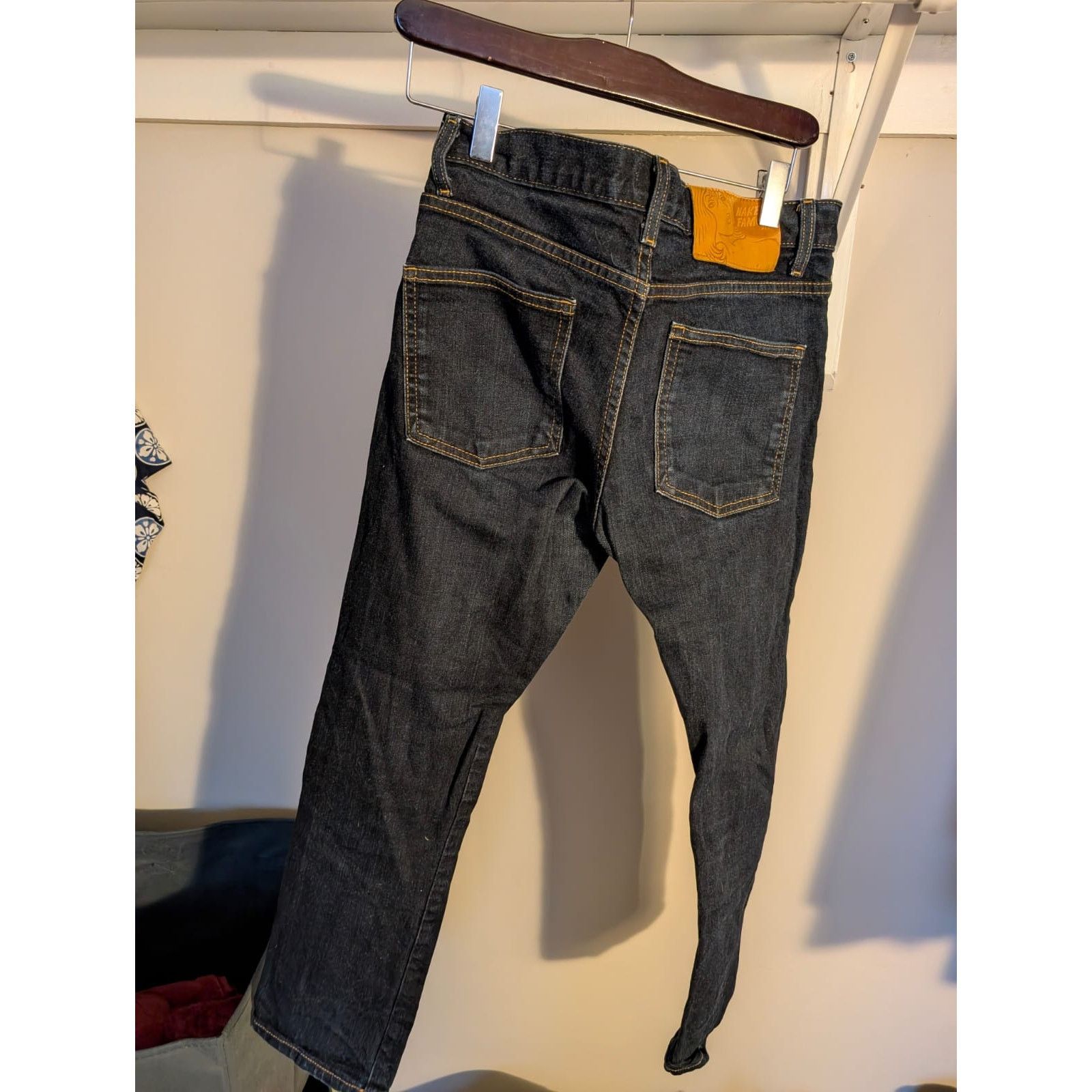Naked & Famous Skinny Guy - Deep Indigo Stretch Selvedge (29) Size US 29 - 6 Thumbnail