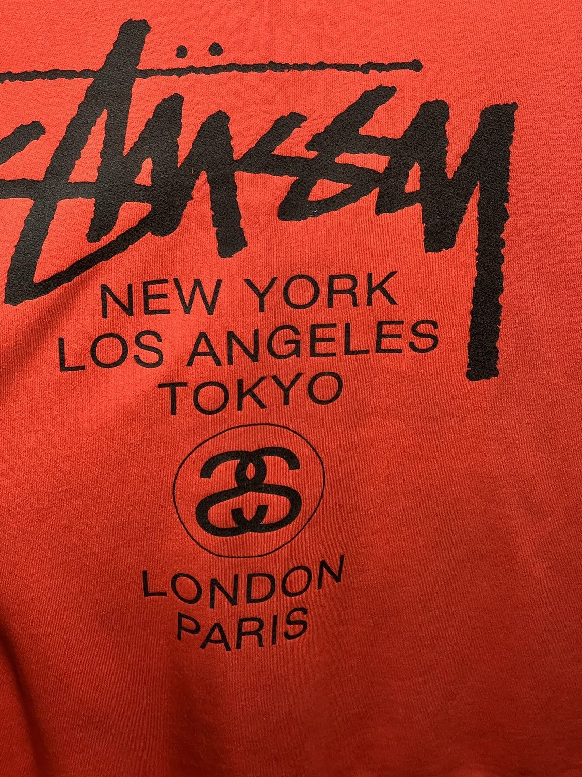 Stussy Stüssy world tour crew neck sweatshirt Size US M / EU 48-50 / 2 - 5 Thumbnail