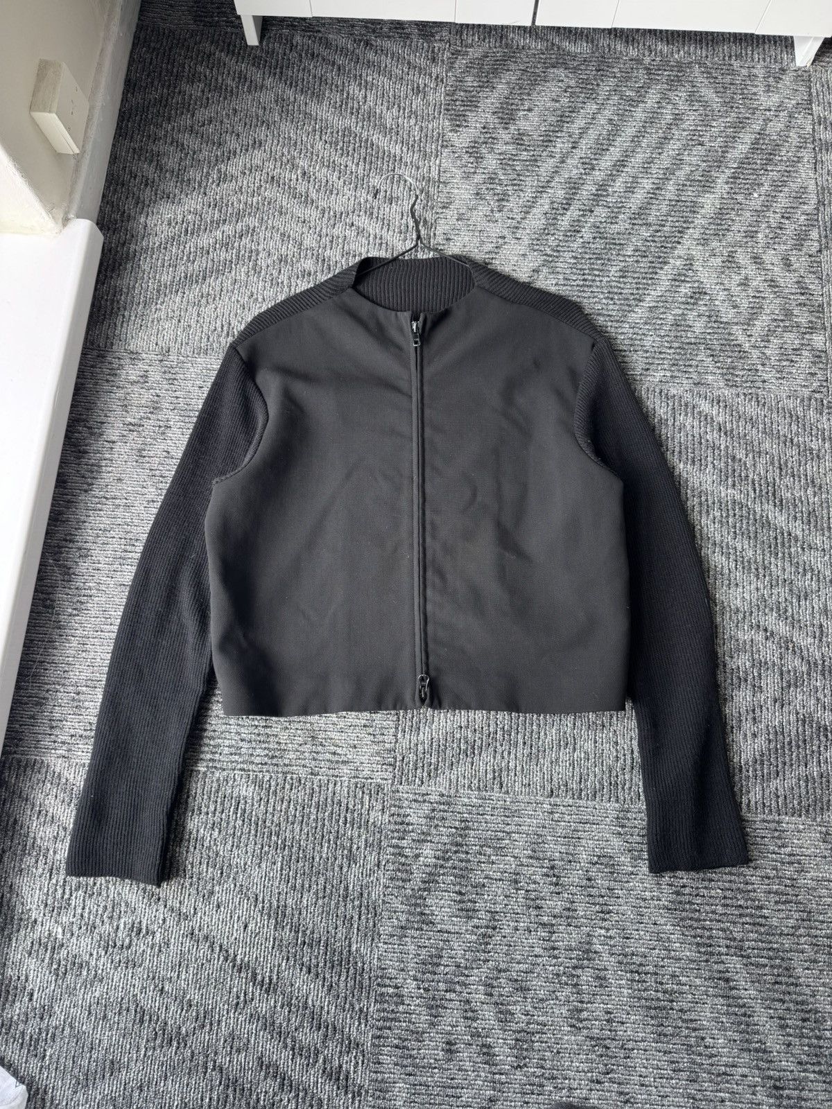 Yohji Yamamoto Yohji Yamamoto vintage womans jacket wool back Size L / US 10 / IT 46 - 1 Thumbnail