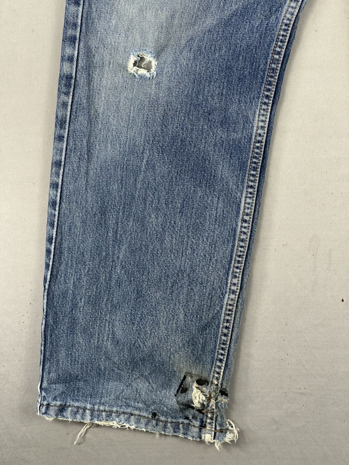 Levi's Vintage 90’s Levi’s 612 Orange Tab Distressed Jeans Size US 32 / EU 48 - 12 Thumbnail