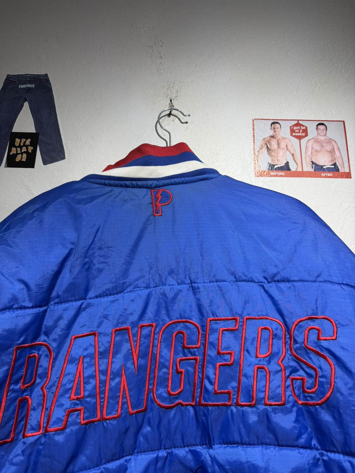 NHL Vintage New York Rangers Reversible jacket Size US XL / EU 56 / 4 - 16 Thumbnail