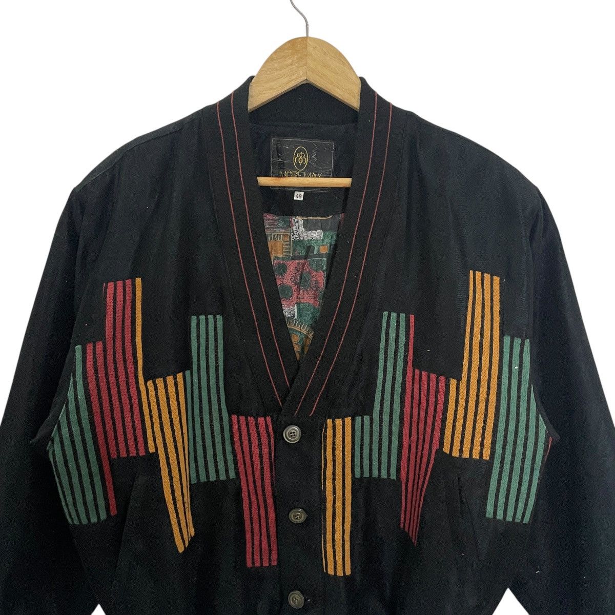 Japanese Brand Vintage More Max Uomo Collection Jacket Size US L / EU 52-54 / 3 - 2 Thumbnail