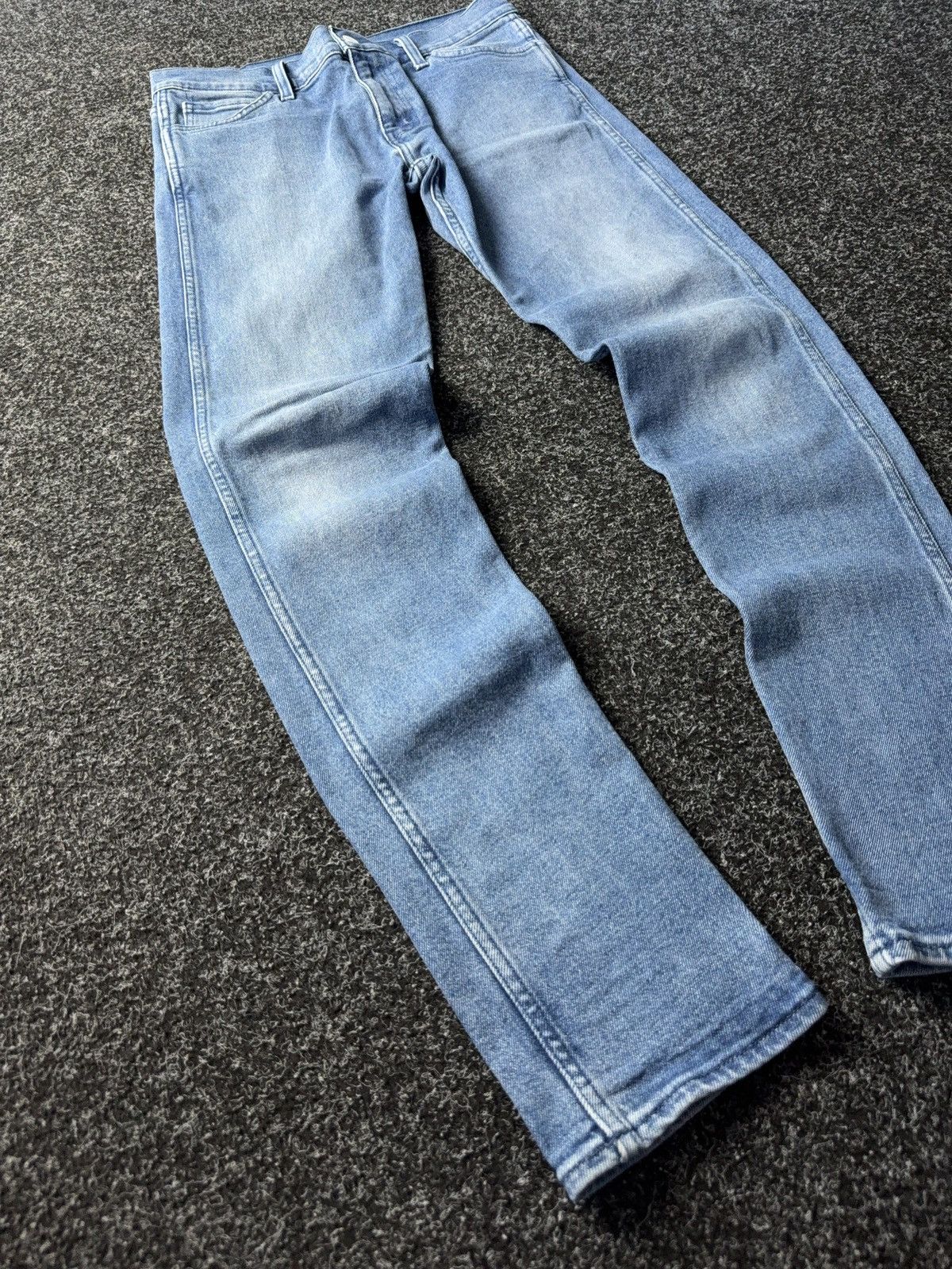 Levi's Vintage 00s style Levi’s Line 8 White tag Denim pants jeans Size US 30 / EU 46 - 2 Thumbnail