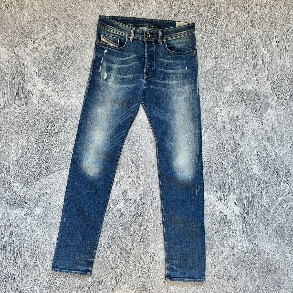 Diesel Men’s Diesel Buster Jeans Blue Size: 30/32 Size US 31 - 8 Thumbnail