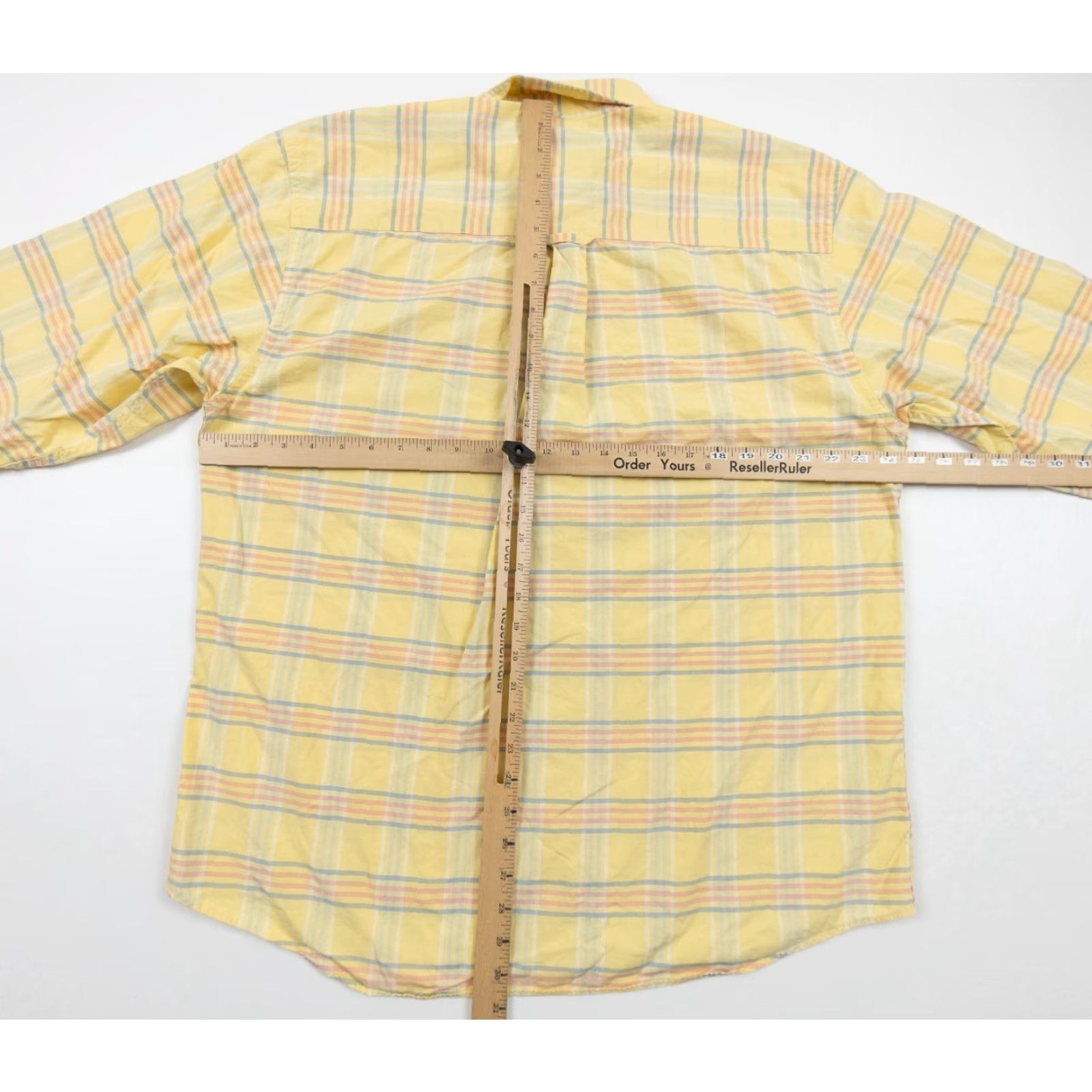Pendleton Pendleton Mens Shirt Large Yellow Button-Down Long Sleeve Check Collared One Day/All Seasons Casual Vintage No (adapt to structure) Size US L / EU 52-54 / 3 - 6 Thumbnail