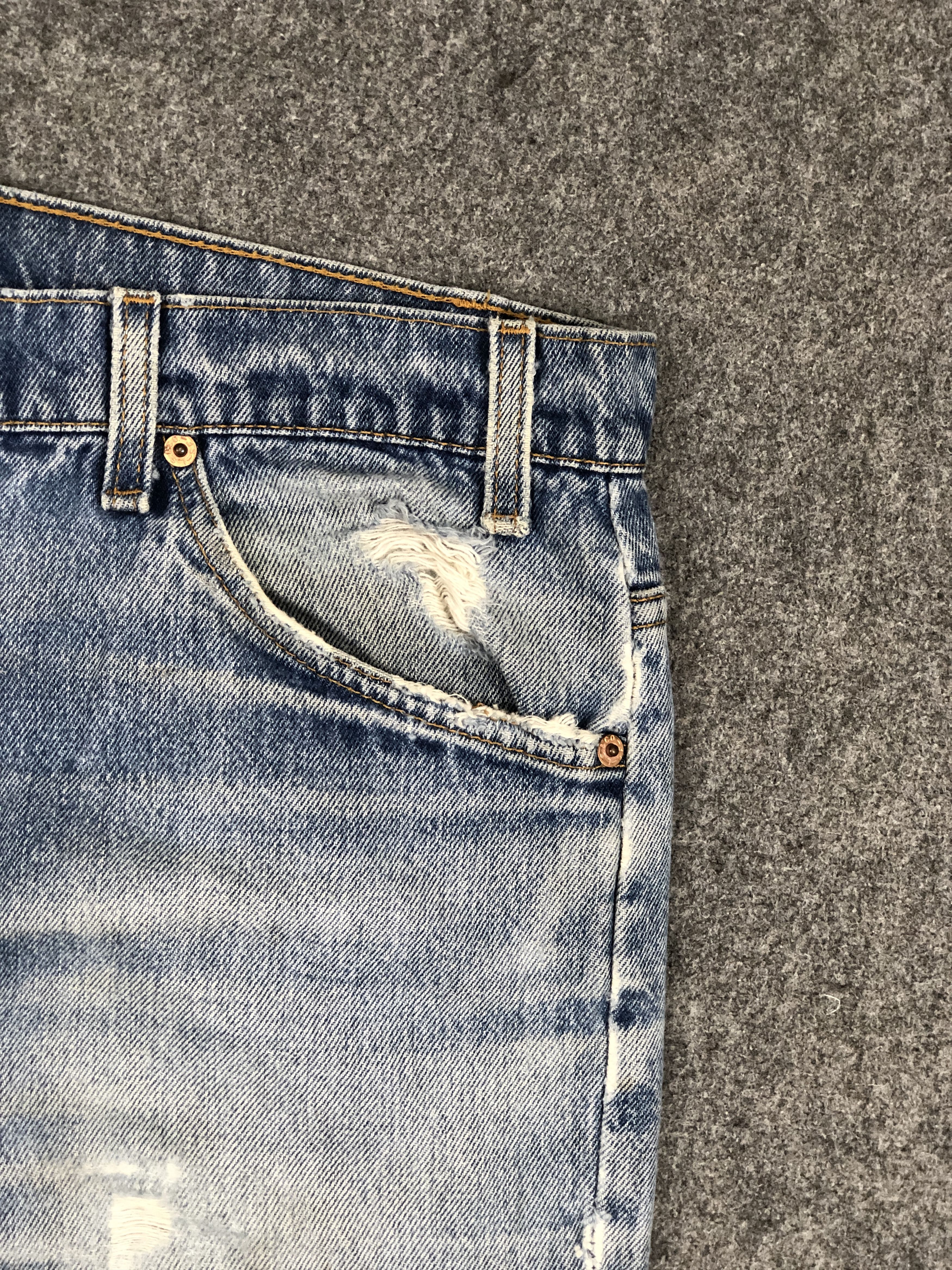 Levi's × Vintage Vintage 90s Levis 517 Orange Tab Flare Jeans DP2372 Size US 34 / EU 50 - 14 Thumbnail