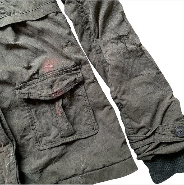 Abercrombie & Fitch 🔥 Thrashed 🔥 Abercrombie and fitch removeable fur jacket Size US S / EU 44-46 / 1 - 8 Thumbnail