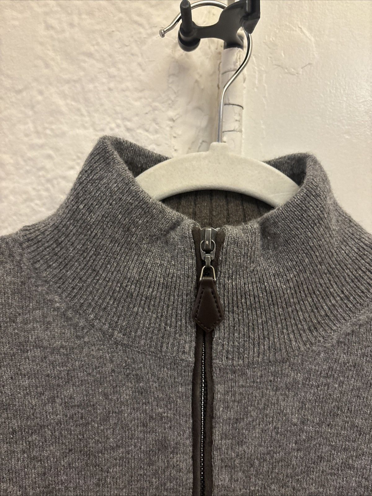 Neiman Marcus Neiman Marcus Cashmere Quarter-Zip Pullover Sweater Size US M / EU 48-50 / 2 - 3 Thumbnail