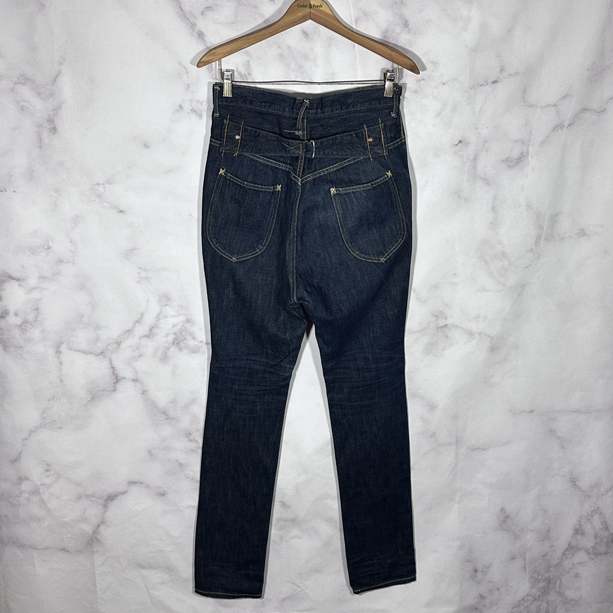 Kapital Buckleback Blue Denim Jeans Size US 30 / EU 46 - 7 Thumbnail